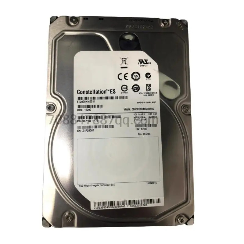 오리지널 ST2000NM0011 ES 2TB SATA3 3.5 7.2K