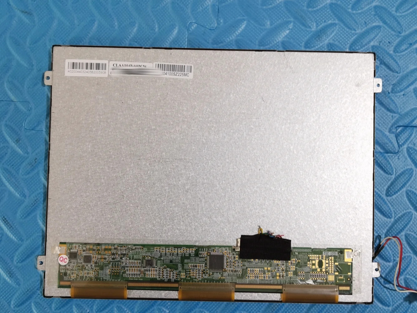 오리지널 10.4인치 CLAA104XA02CW LCD 디스플레이 화면