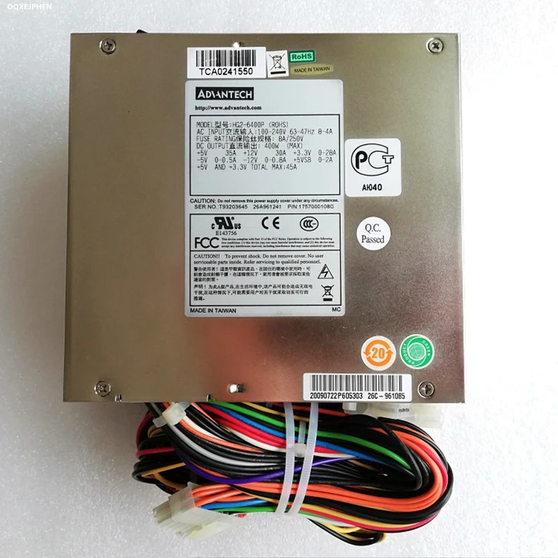 ADVANTECH 400W HG2-6400P새 전원공급장치