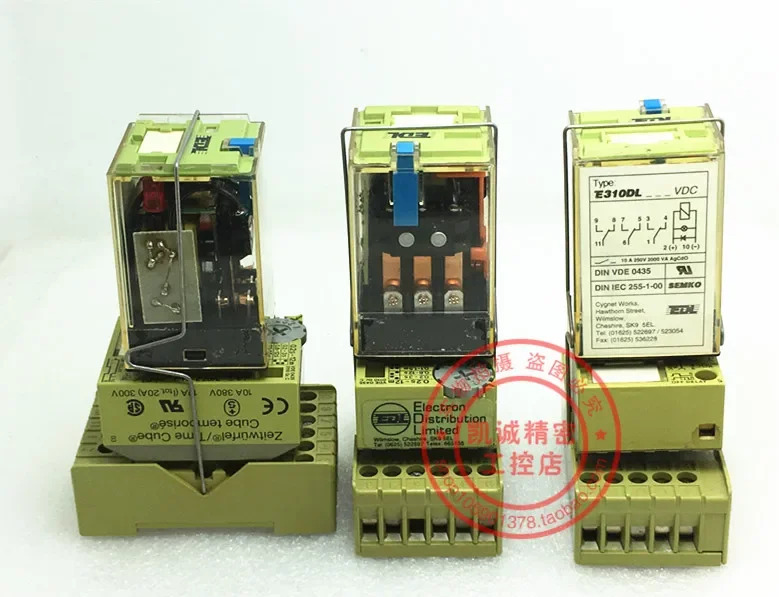 2025.4 CT3-A20/L 완전 세트가 포함된 EDL11이 EDL 릴레이 컨트롤러 E310DL DC24V