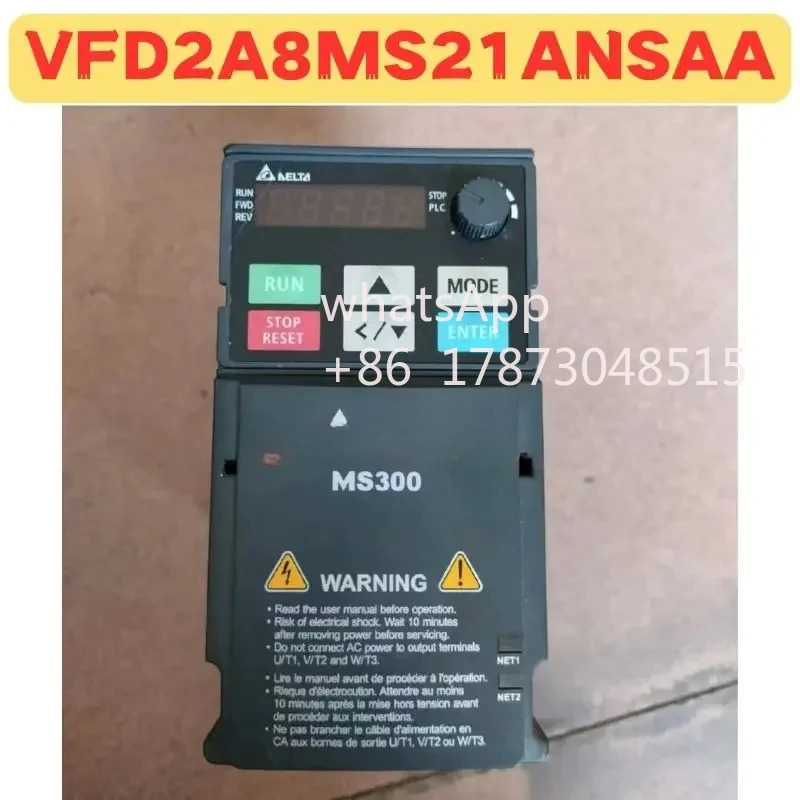 리퍼 주파수 변환기 VFD2A8MS21ANSAA 정상 기능 완료