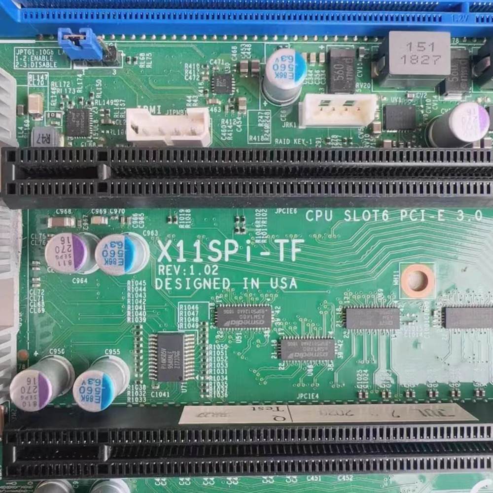 슈퍼마이크로 X11SPi-TF LGA 3647 서버 마더보드 C622 칩 M.2 더블기가비트 205W