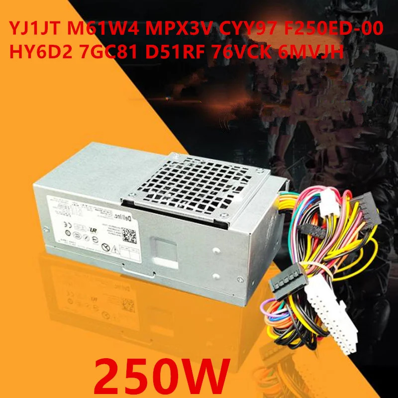 새 전원공급장치 DELL Optiplex 390 790 990 3010 250W YJ1JT M61W4 MPX3V CYY97 F250ED-00 HY6D2 7GC81 D51RF 7