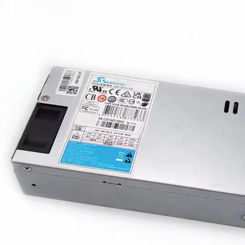 SEASONIC 전원공급장치 SSP-551FCP5 소형 1U 550W 신