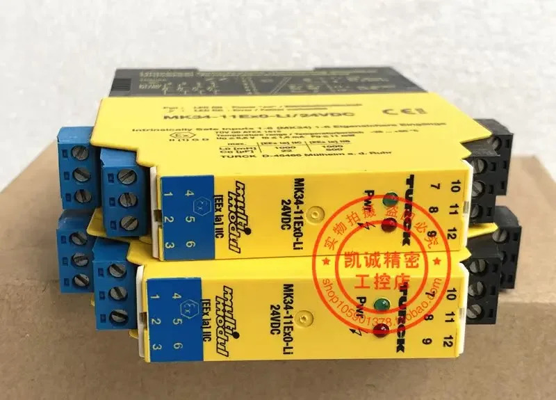 2025.4 MK34-11Ex0-Li/24VDC TURCK 안전 릴레이 .