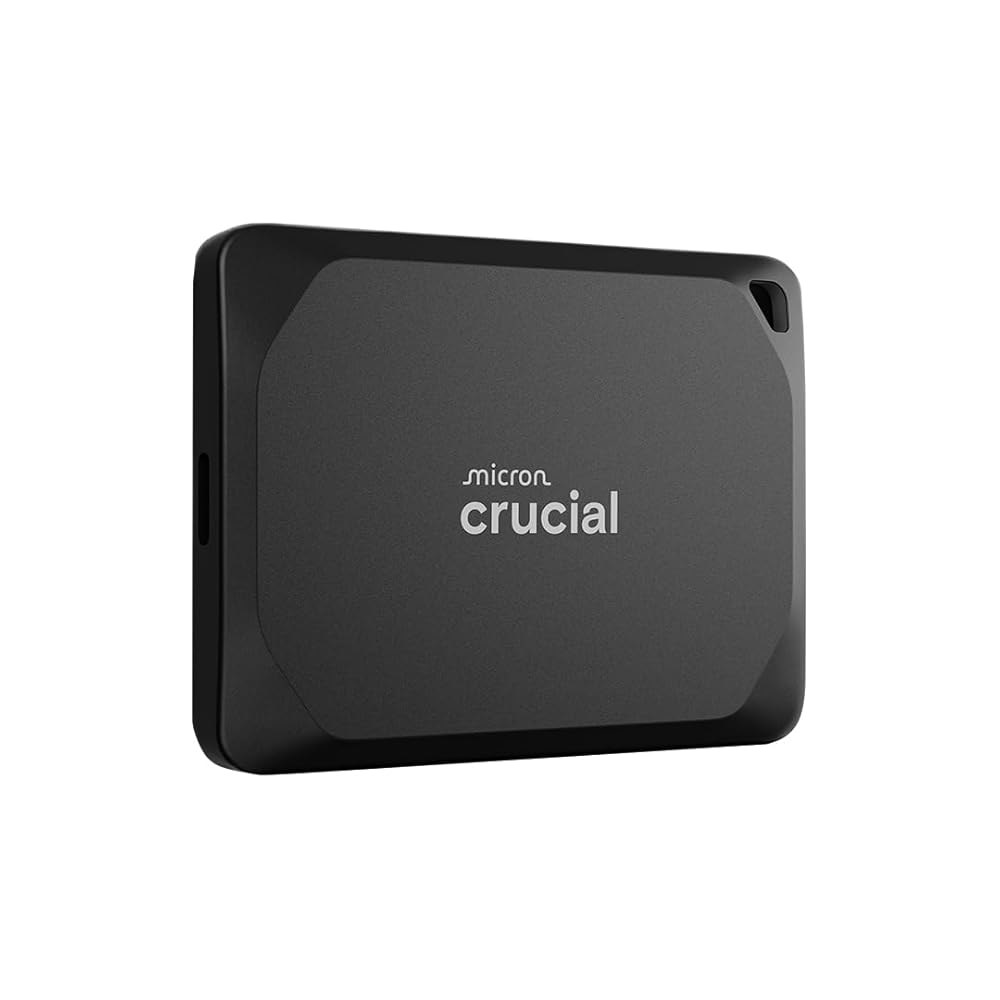 중요한 X10 Pro 2TB 휴대용 SSD, 최대 2100MB/s 읽기, 2000MB/s 쓰기, USB 3.2 USB-C, 외장 솔리드 스테이트 드라이브, PC 및 Mac용 내구성 - 상품 이미지