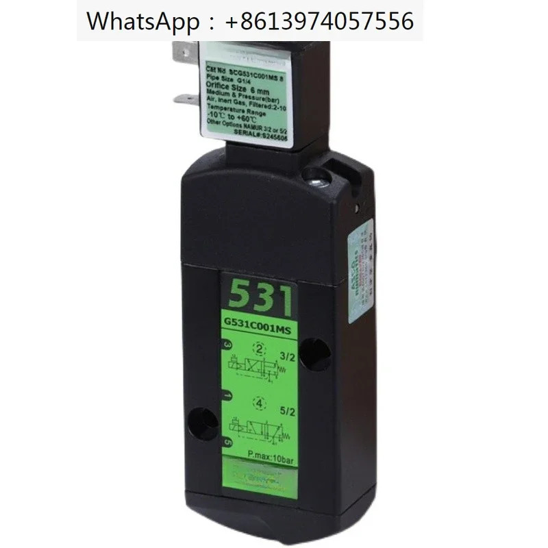 공압 솔레노이드 밸브 코일 400127-142 MP-C-165 400904-542-042 43004869