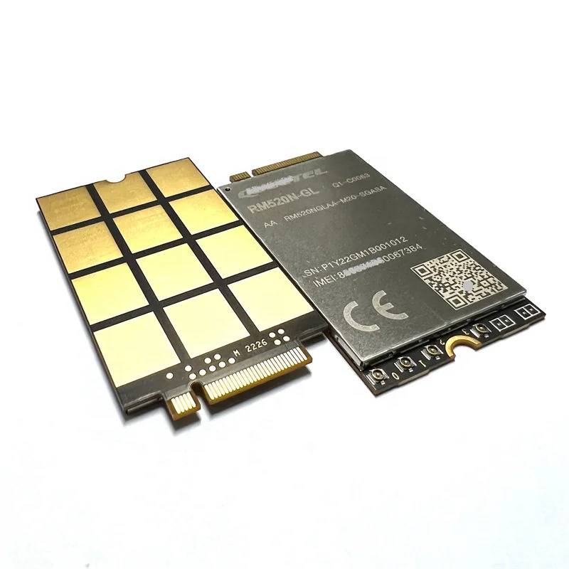 5G Sub-6 GHz M.2 IOT RM520N-GL 모듈 RM500 RM510 RM530N-GL과 유사통신 네트워킹 라우터