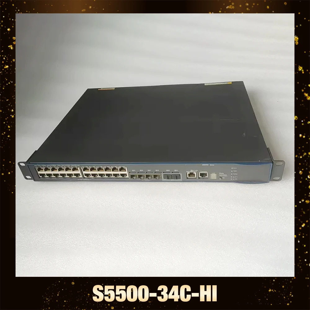 H3C S5500-34C-HI 24포트 기가비트 전기 4 광 2 SFP10 네트워크 스위치용