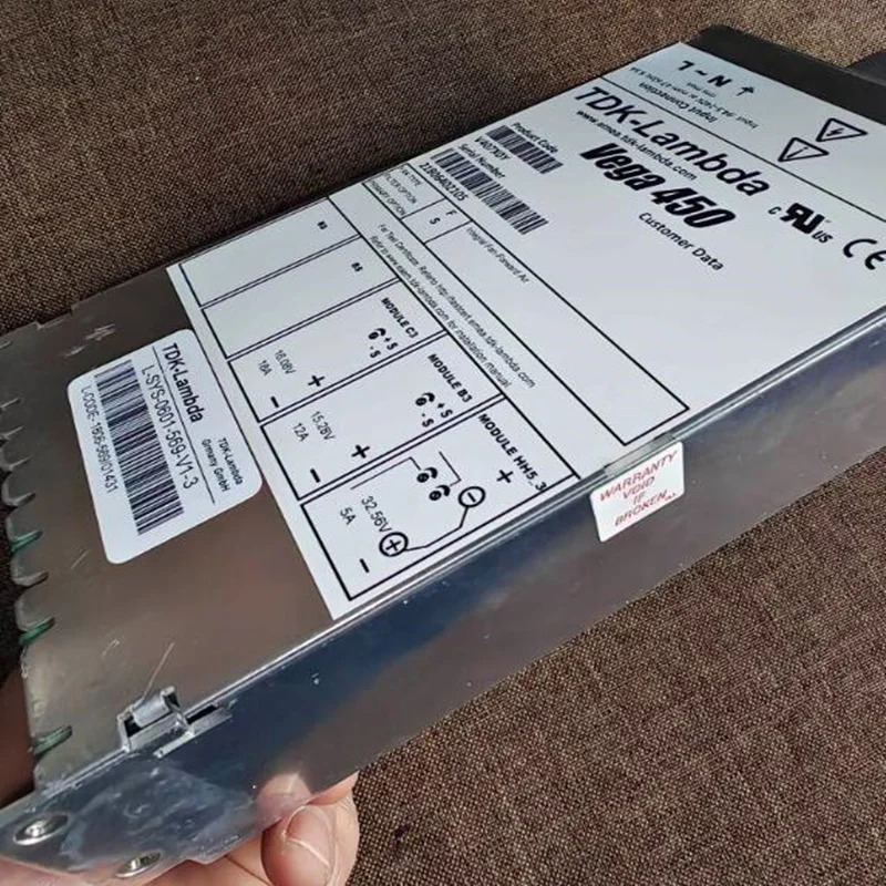 TDK-LAMBDA VEGA 450 450W V407X0Y리퍼 전원공급장치