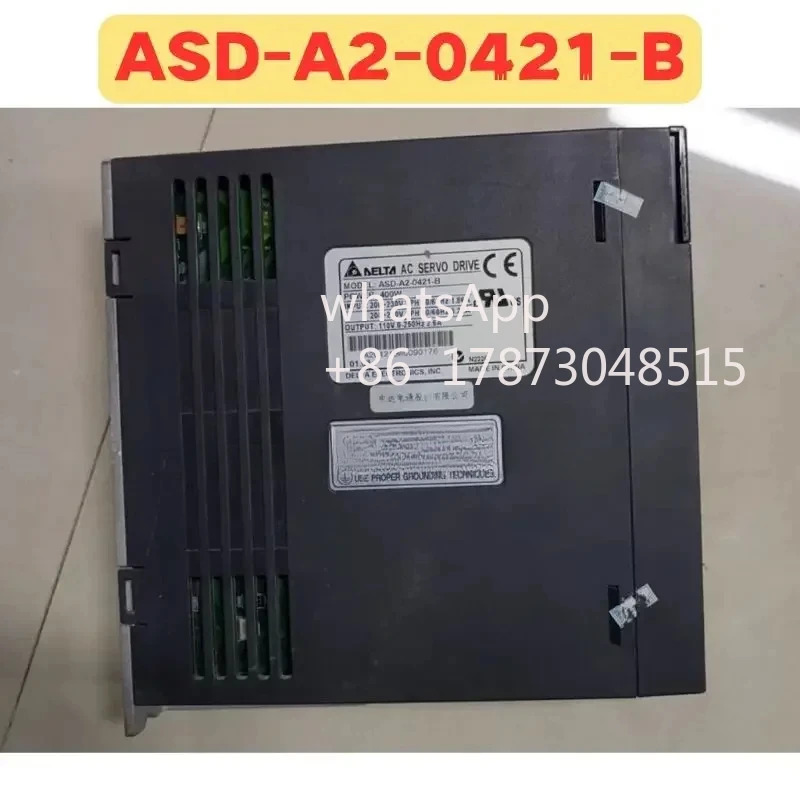 리퍼 서보 드라이브 ASD-A2-0421-B ASD A2 0421 B 정상 기능 완료 OK