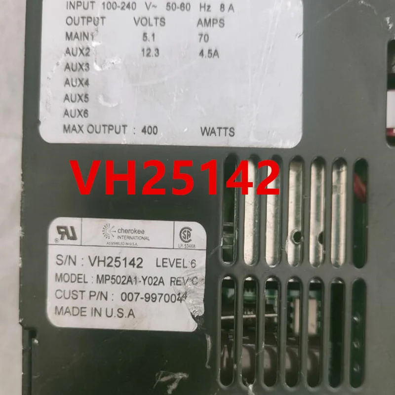 CHEROKEE MP502A1-Y02A VH25142 SM25042리퍼 전원공급장치