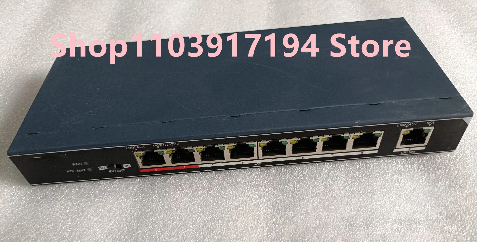 HIKVISION DS-3E0109P-E POE 스위치 전원공급장치 9 포트