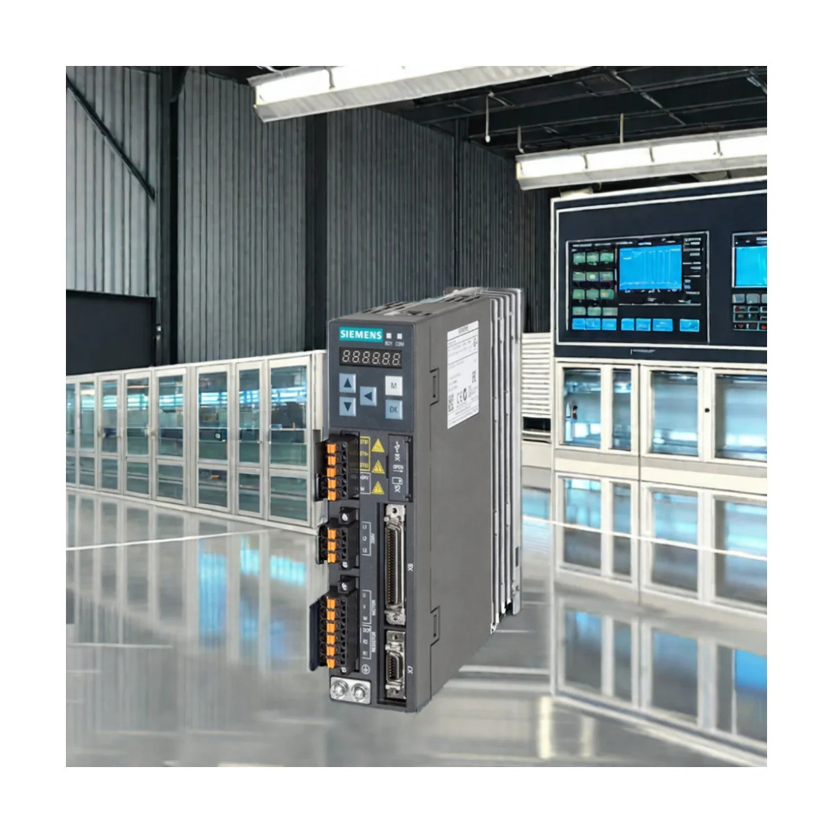IP20 1AC200-240 V 0.10kW SINCS V90 벡터 제어 드라이브 인버터 6SL3210-5FB10-1UF2