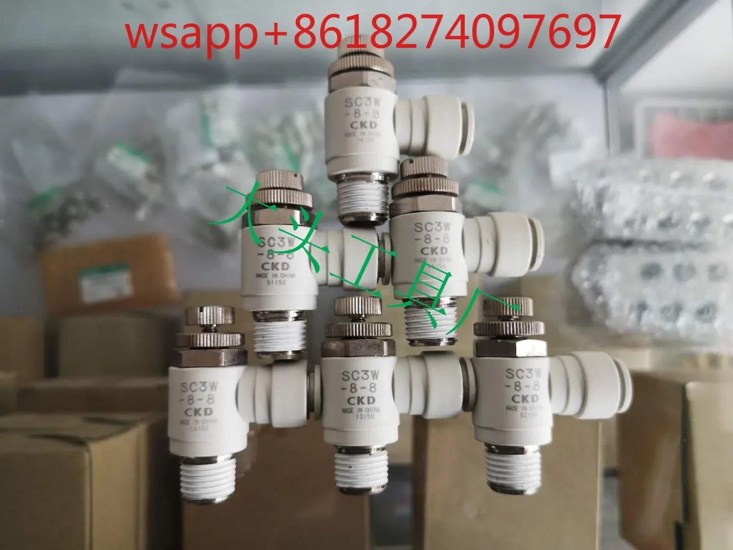 SC3W-8-8 SC3W-8-10 CKD 유량 조절 밸브