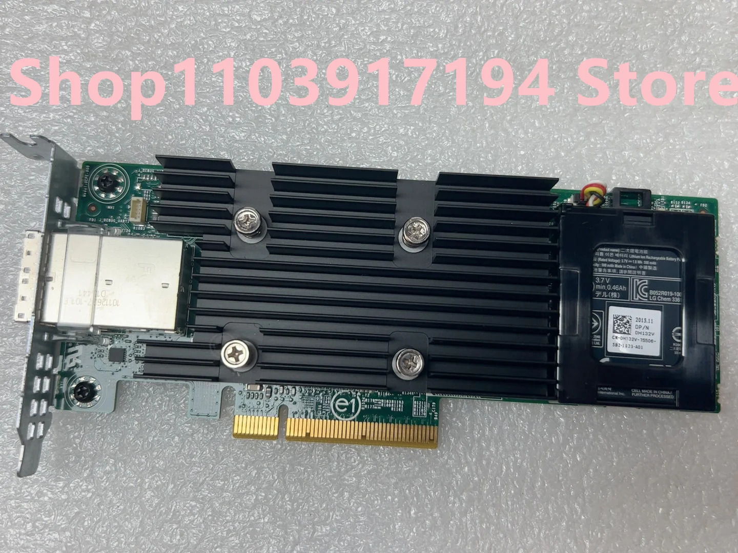 DELL H830 외부 배열 카드 2GB 캐시 SFF8644 12 Gb/s 0NR5PC 0WH3W8