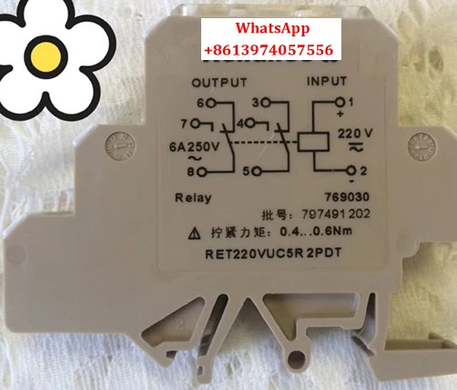RET220VUC5R 2PDT 부품 769030RET220VUC5R2PDT