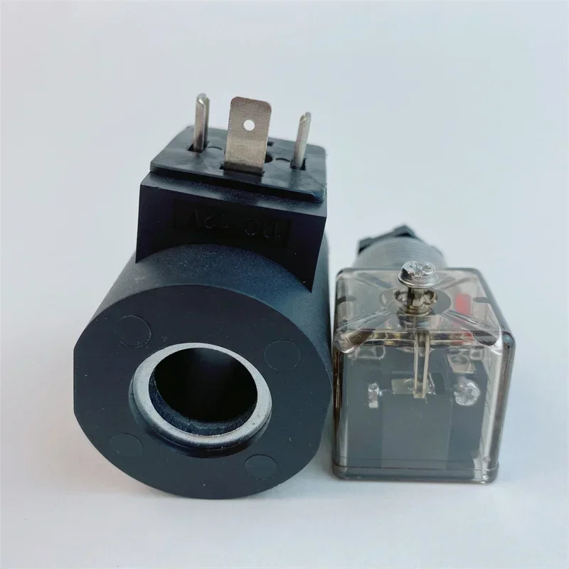 구리 코어 카트리지 밸브 유압 솔레노이드 코일 내부 구멍 16mm 길이 51mm AC220V/DC24V