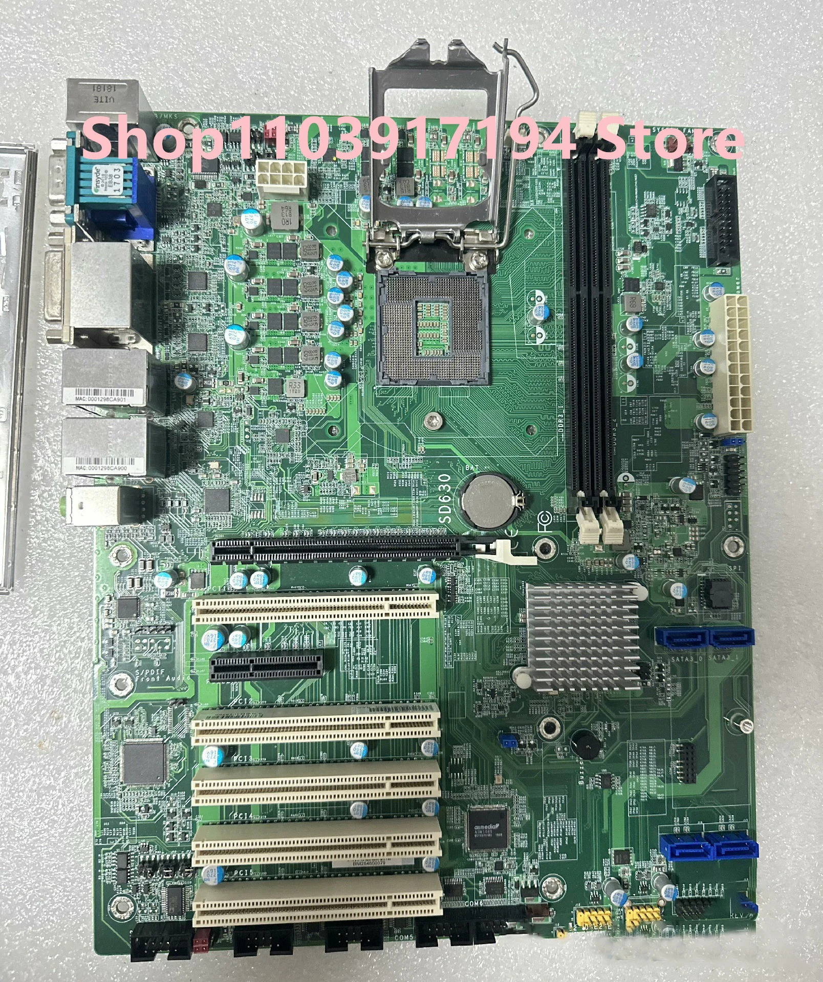 DFI SD630 산업컴퓨터 마더보드