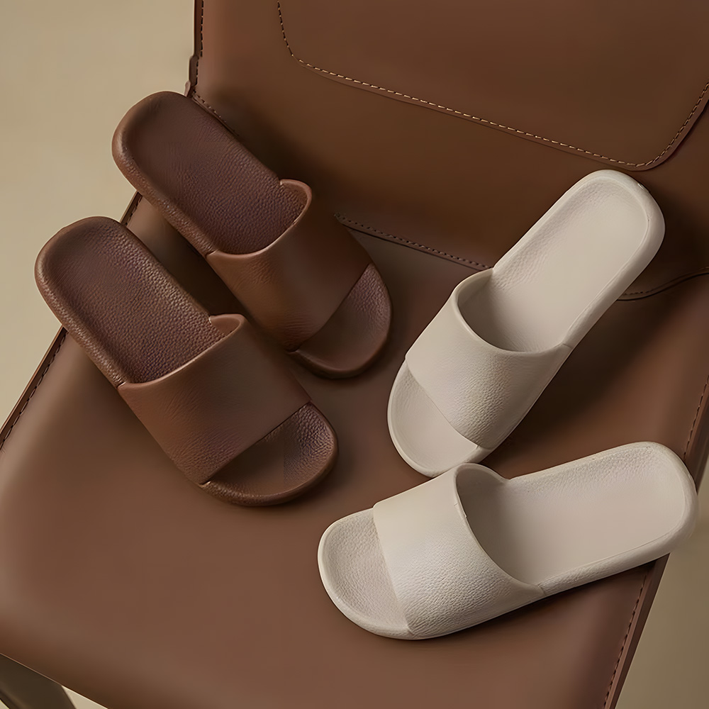 층간소음 실내화 EVA 쿠션 슬리퍼 거실용 미끄럼방지 퍼플, 230-240mm 이미지 7