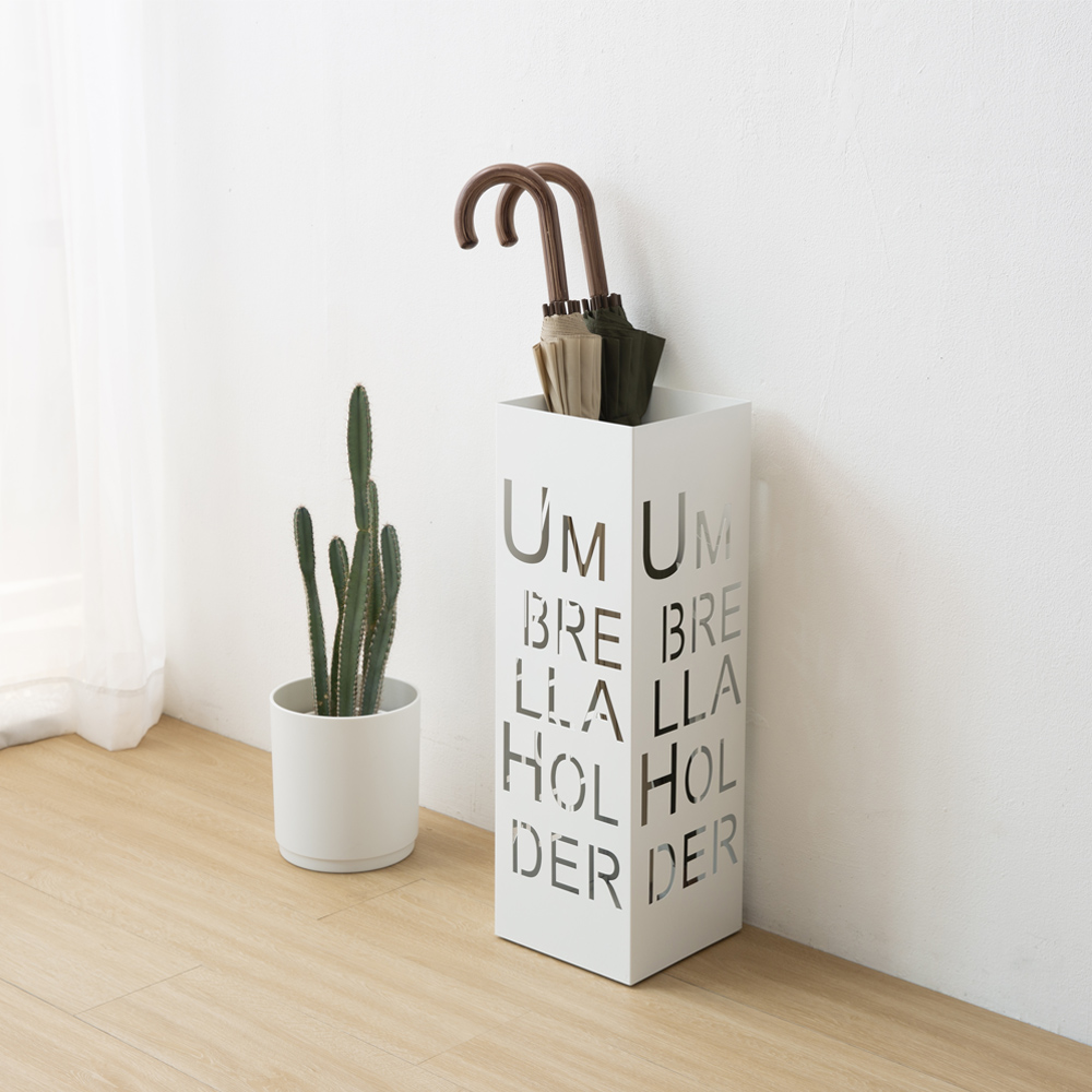 타이포 철제 우산꽂이 업소용 카페 사무실 현관 신발장 우산통 걸이 거치대