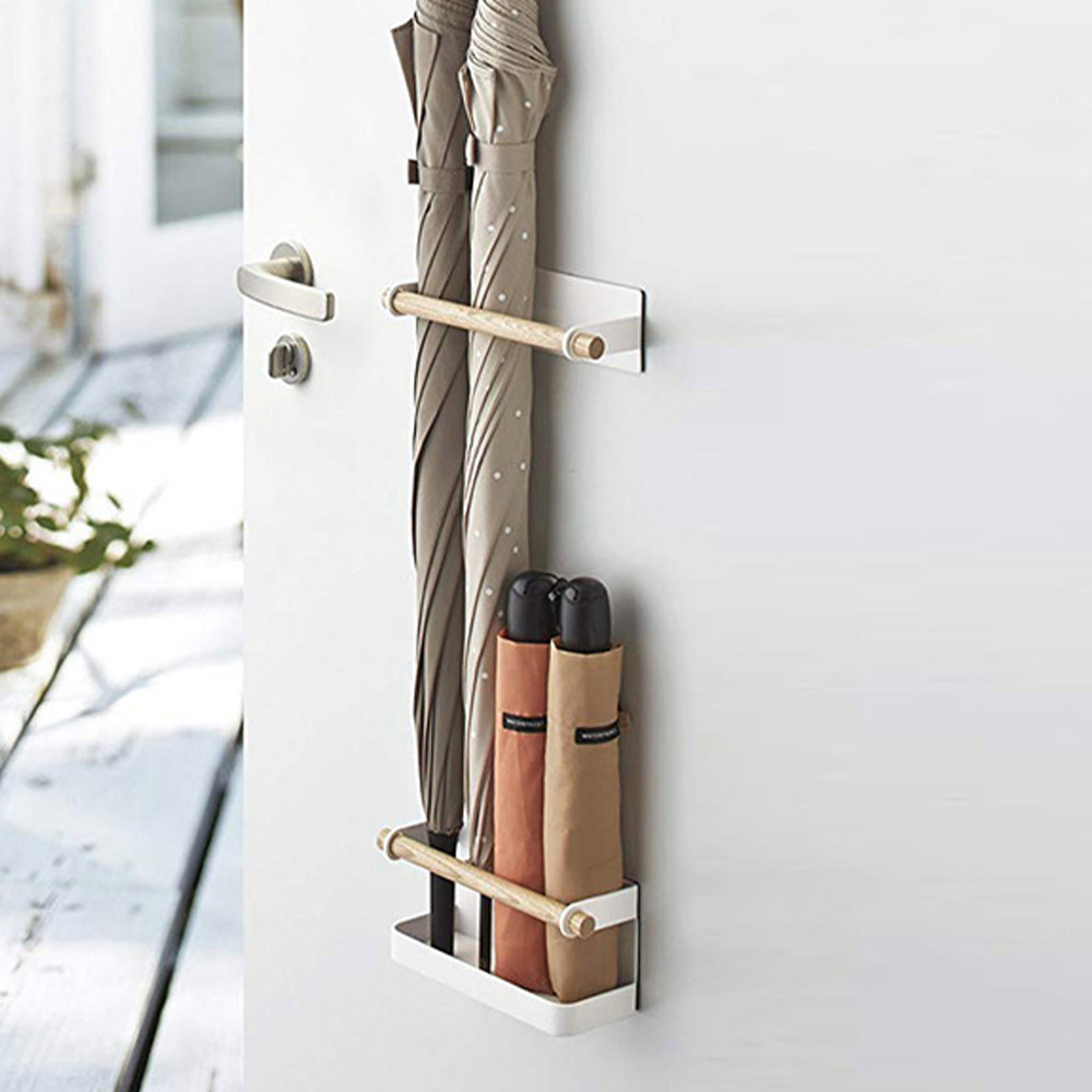 우산꽃이 벽걸이 거치대 자석형 현관 수납 장우산 정리대