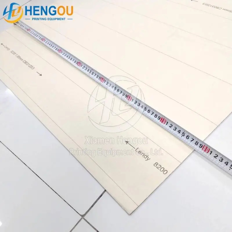 KBA Roland Heidelber SM74 인쇄기계 교체 예비 부품 고무 담요 블루 좋은784x680x1.95mm