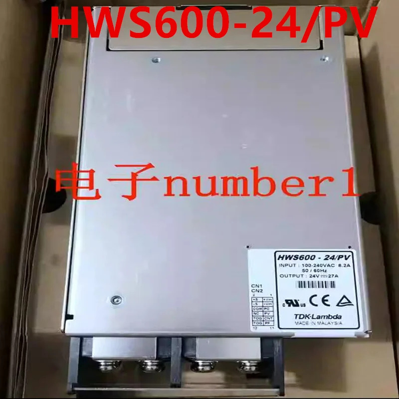 신형 전원공급장치 TDK-LAMBDA HWS600 24V 27A 600W HWS600-24 PV HWS600-24PV