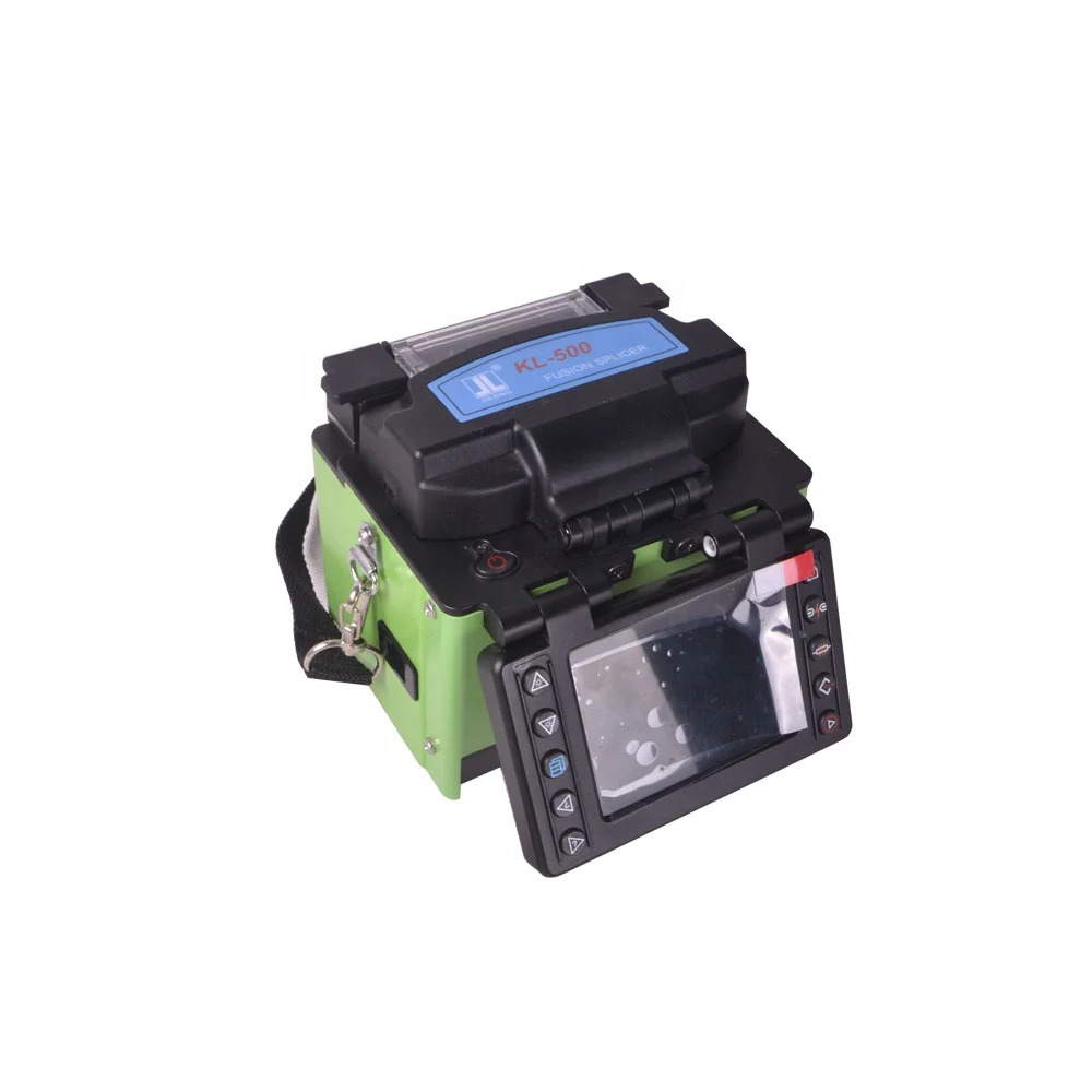 KL-500 Fusionadora Fibra 소형 Fsplicing 기계 배터리 광섬유 융합 접속기
