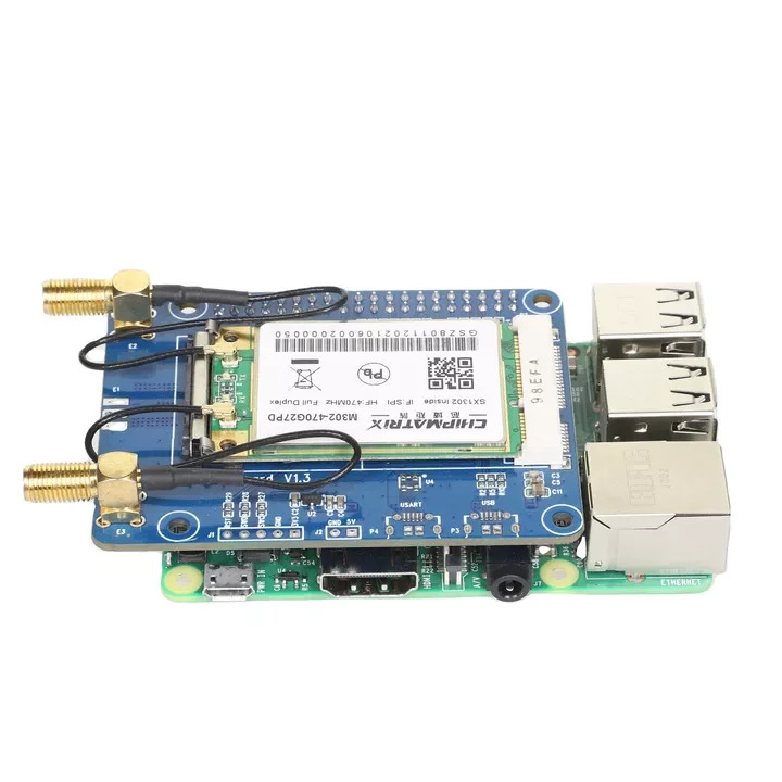공장파란색 치아 BT5.0 헬륨 포장 4xUSB 2.0 3B HNT LoraWAN 게이트웨이
