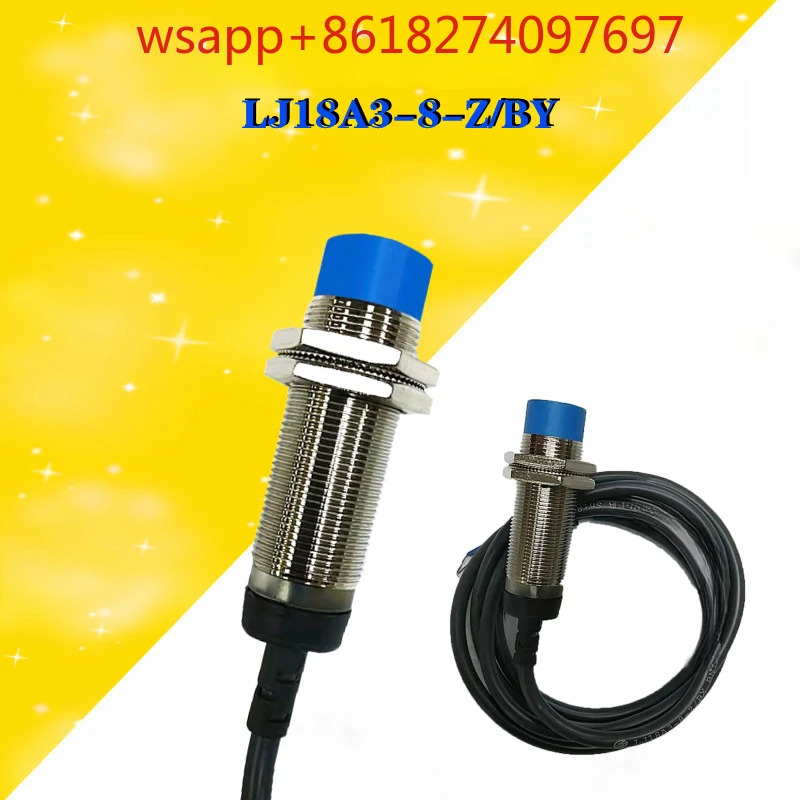 LJ18A3-8-Z/BY PNP DC 3 선 M18 원통형 스위치 센서