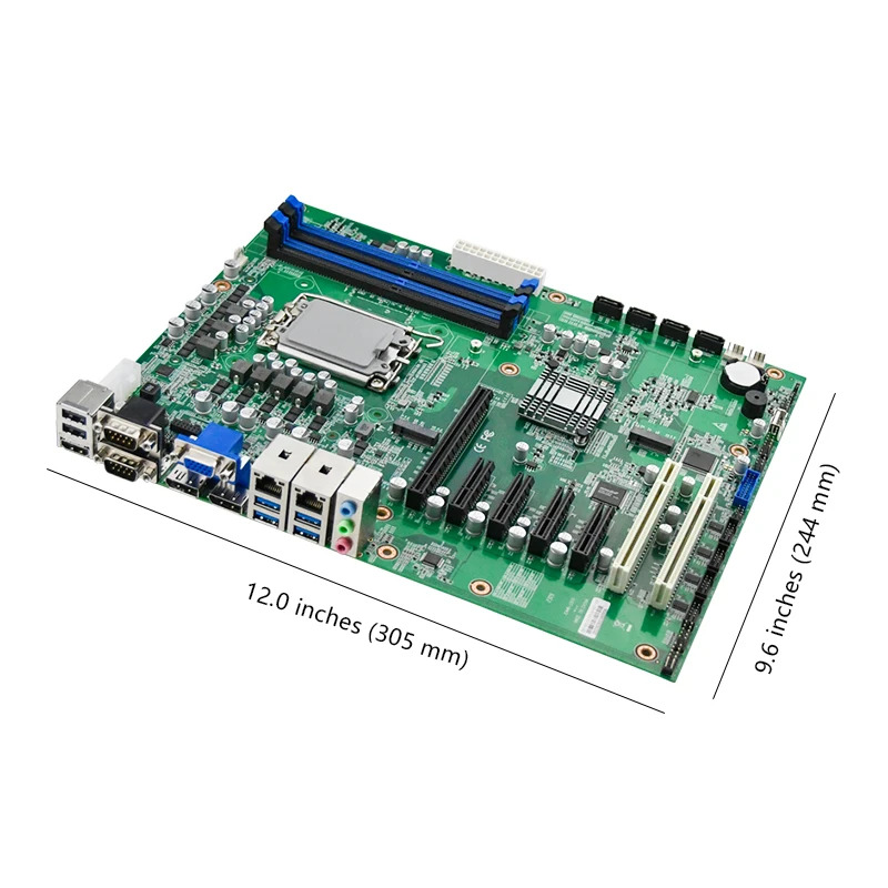 제어 Hui eipEAMB-1510 산업제어 마더보드 Q670 칩 LGA1700 핀 는 12/13 세대 마더보드를 지원