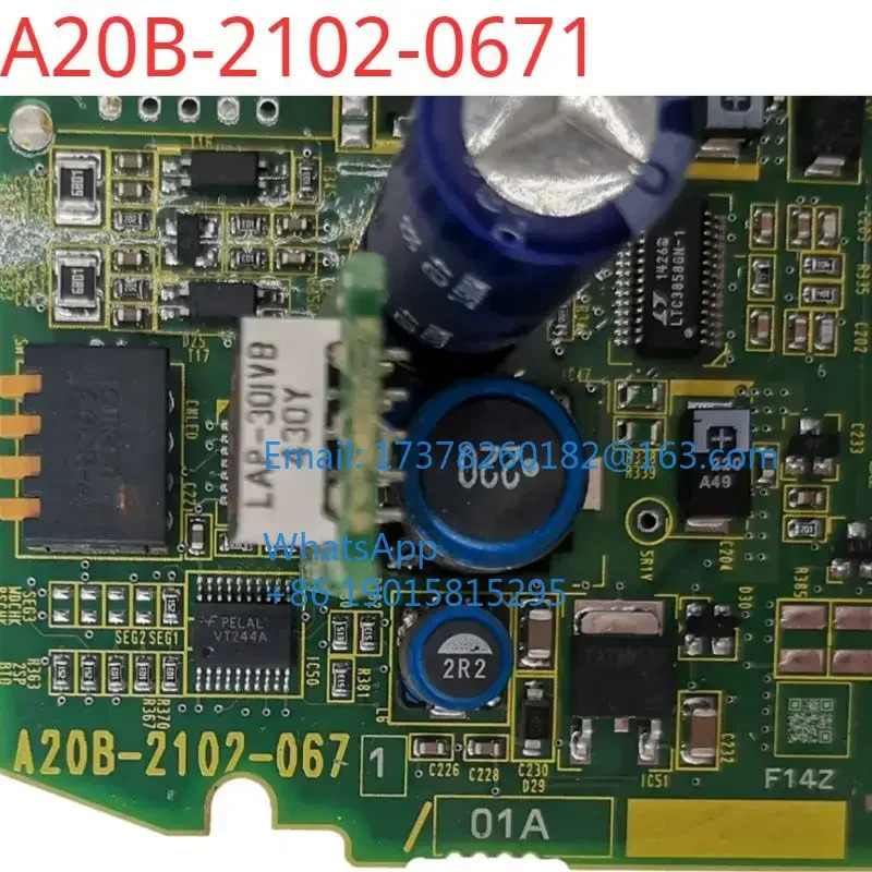 A20B-2102-0671 Fanuc 서보 드라이버 측면 플레이트