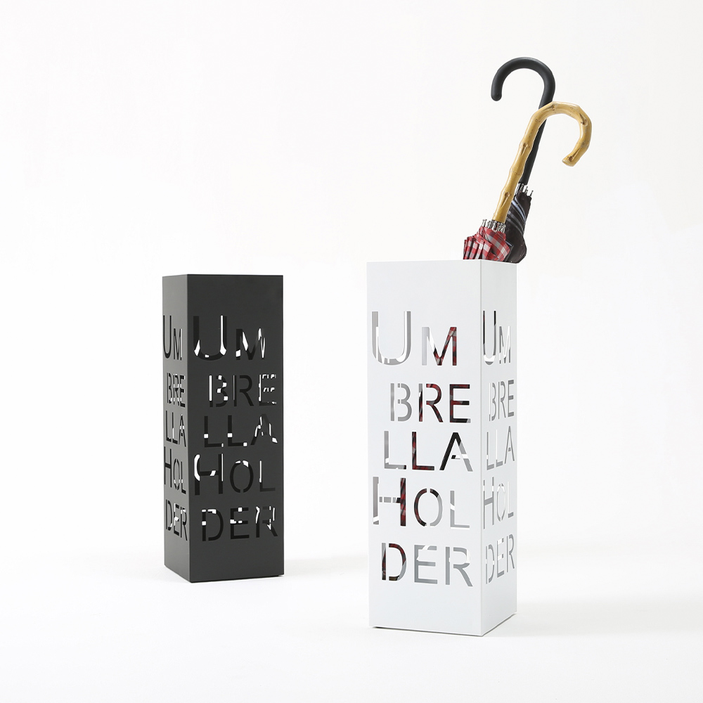 타이포 철제 우산꽂이 업소용 카페 사무실 현관 신발장 우산통 걸이 거치대