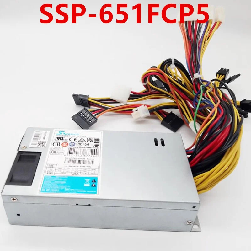 SEASONIC 전원공급장치 SSP-651FCP5 소형 1U 650W 신