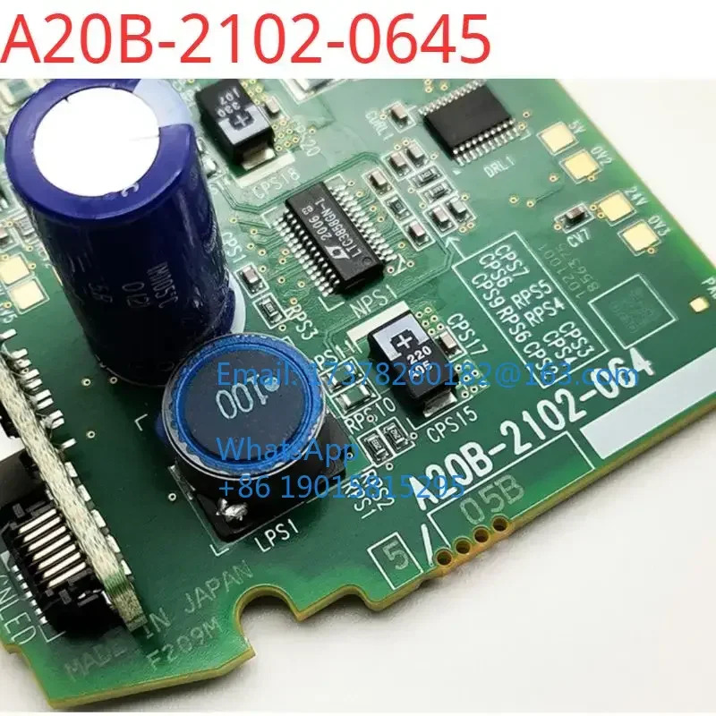 A20B-2102-0645 Fanuc 시스템 드라이버 측면 패널 제어판