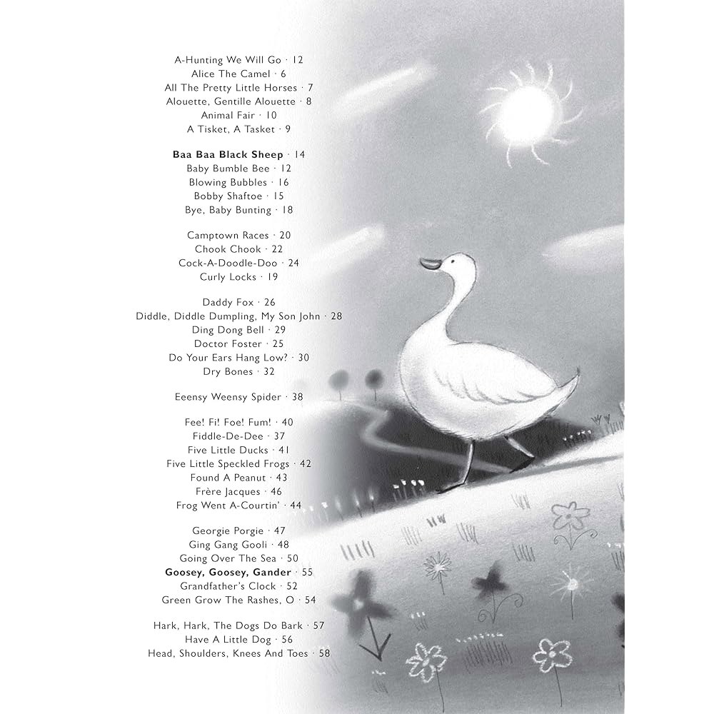 The Big Book of Nursery Music Wheels Including Songbook Children s the for Rhymes Guitar Black Sheep - 상세 이미지 3