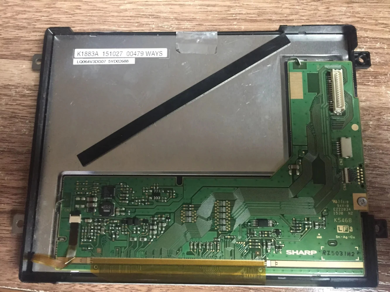 원본 A LQ064V3DG07 Lcd 화면 디스플레이