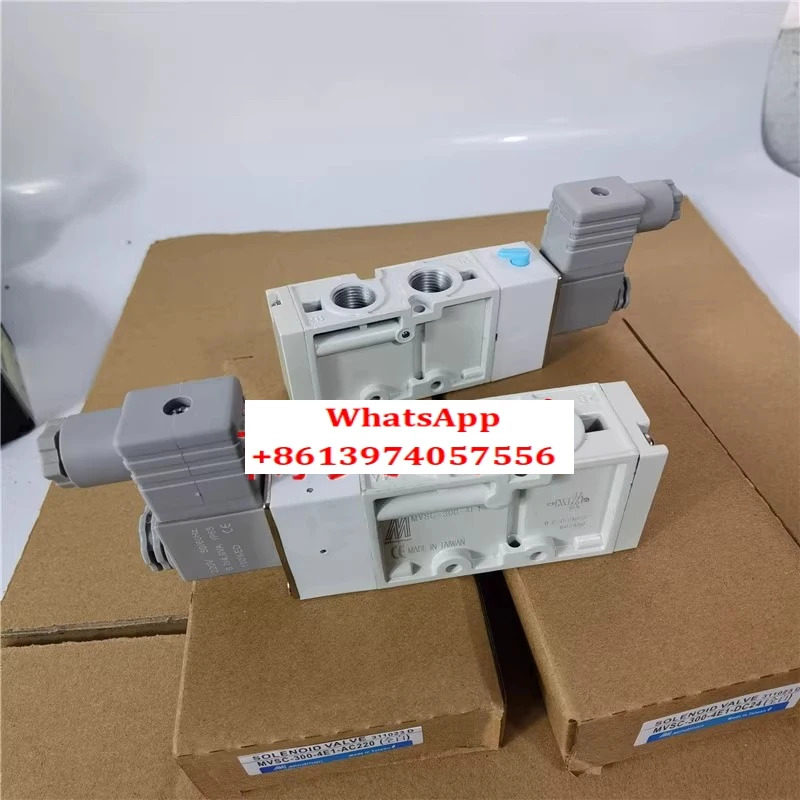 대만 골드 마인드맨 솔레노이드 밸브 MVSC-300-4E1 AC220V DC24V 방향