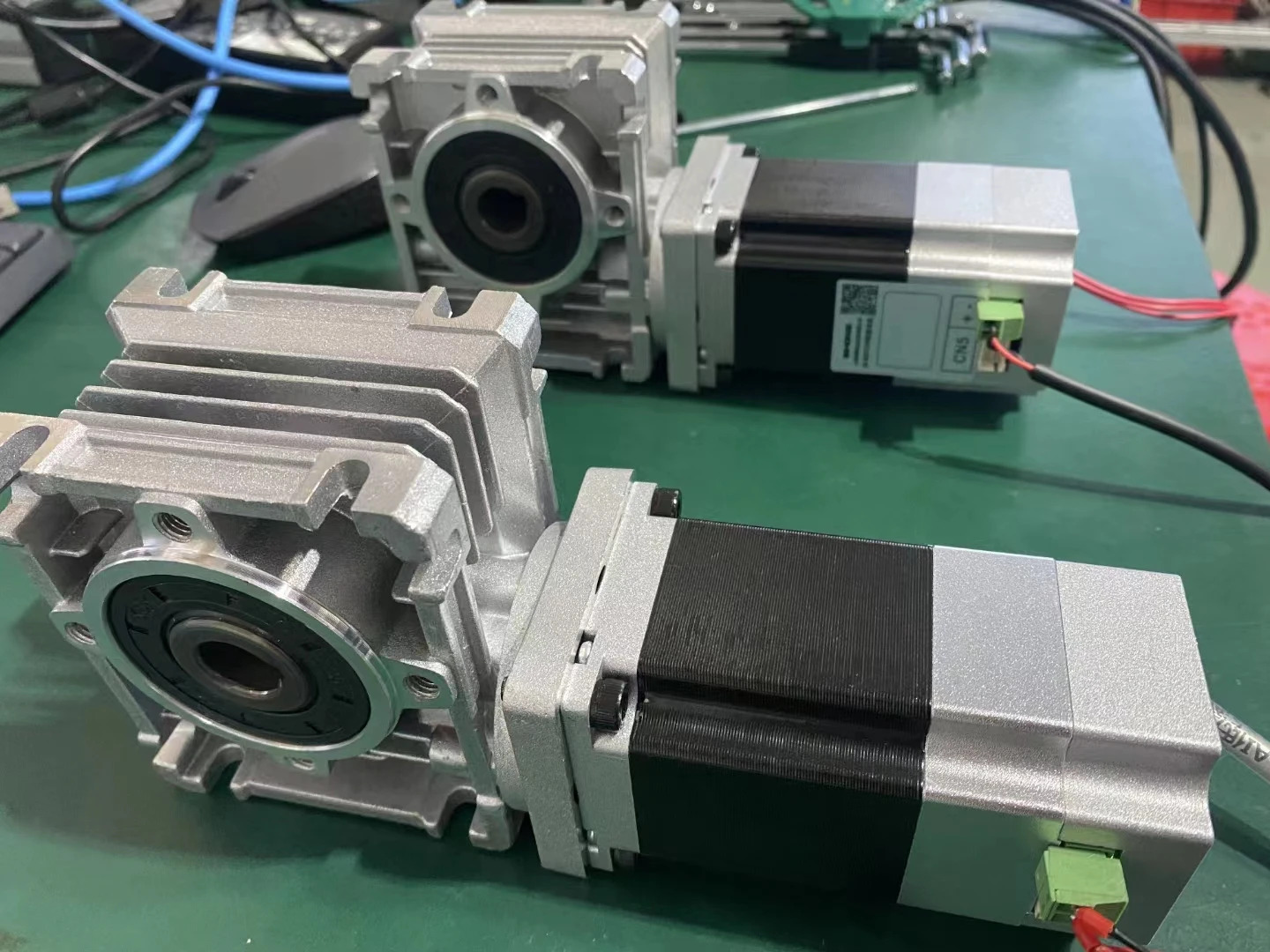 Canopen 통합 서보모터 드라이버 Nema24 AGV 자동차 Ce 48Vdc 하이브리드 스테퍼 모터60mm 400W 3000rpm 1.27nm 24VDC