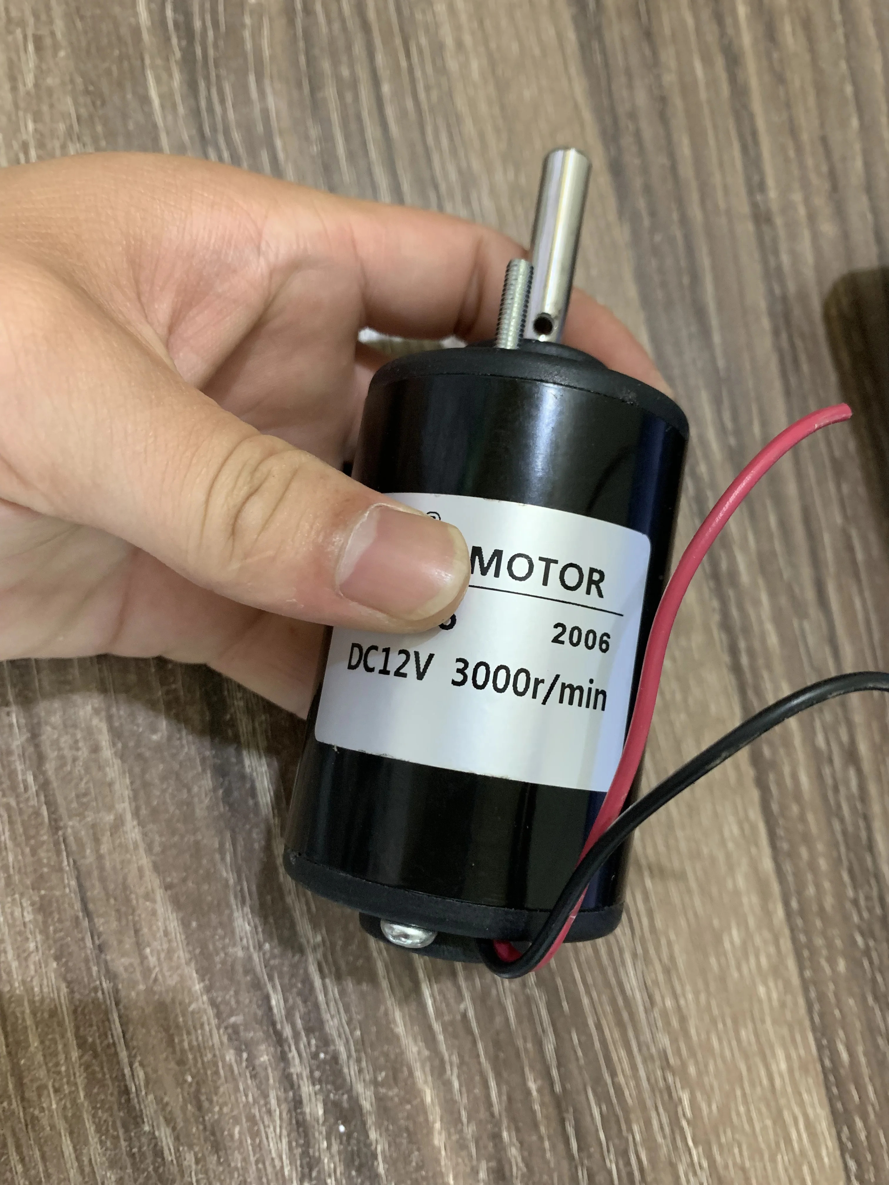 DC 고속 전기 모터 브러시 모터장축 회전 12V 3000 rpm 24V 5800