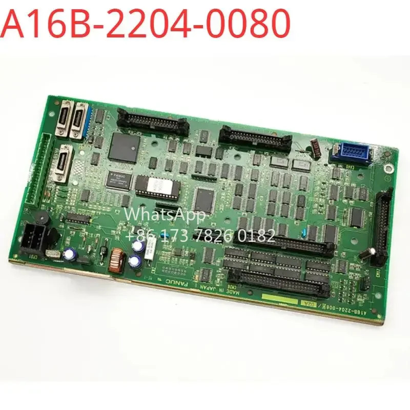 A16B-2204-0080 Fanuc분해된 메인보드 회로 기판 현장 검사가 정상이었습니다.
