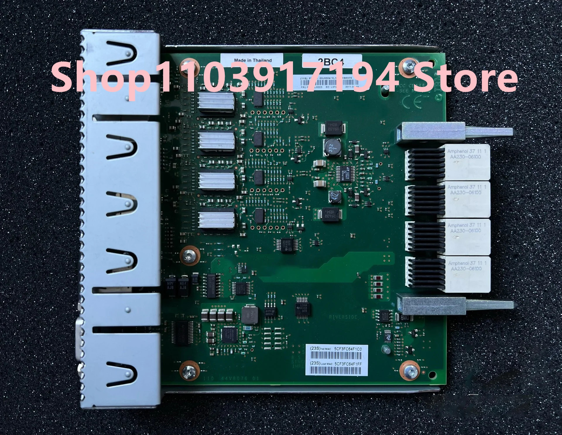 통합 네트워크 카드 IBM 2BC4 00J0003 00J0004 46K5965 74Y5919 44V6354 44V6353 P770 P780Server 4 포트