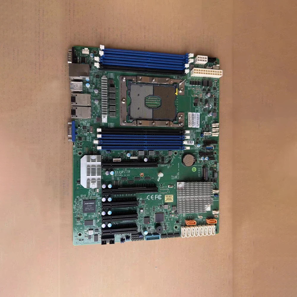 슈퍼마이크로 X11SPi-TF LGA 3647 서버 마더보드 C622 칩 M.2 더블기가비트 205W