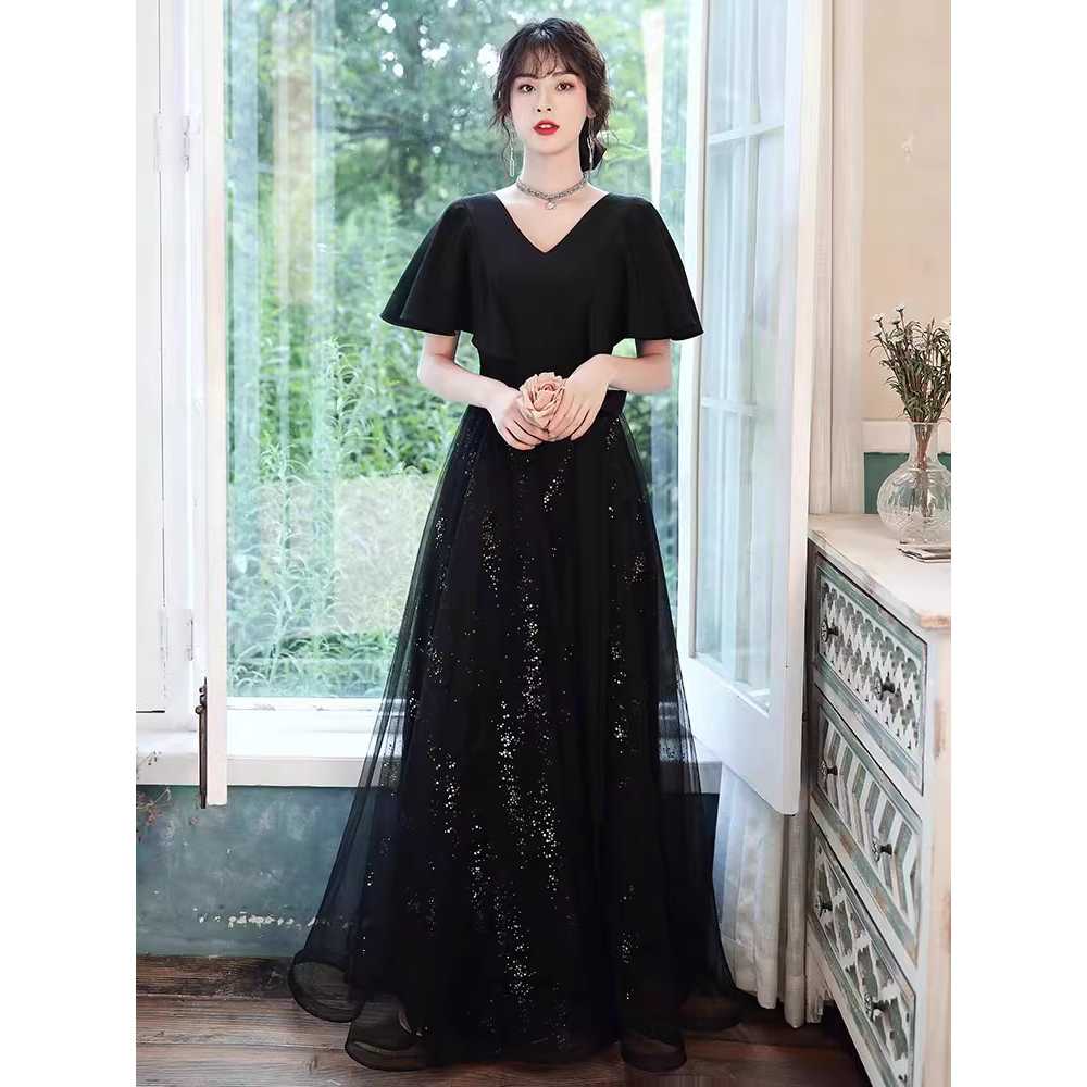 공연 연주복 파티 의상 시상식 원피스 무대 이브닝 롱 - 상세 이미지 2
