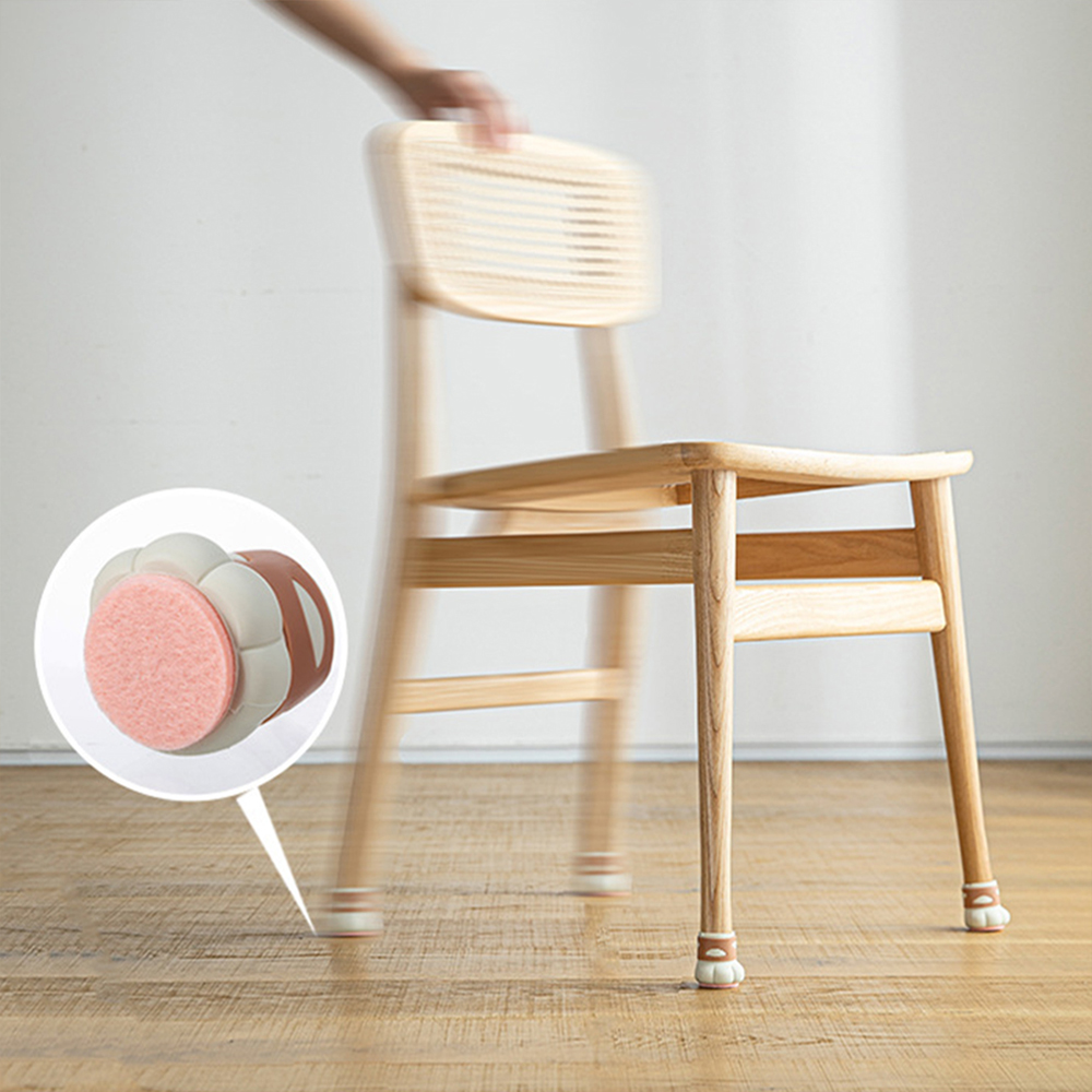고양이 의자발커버 실리콘 소음방지 다리커버 다리캡 양말 식탁 미끄럼방지