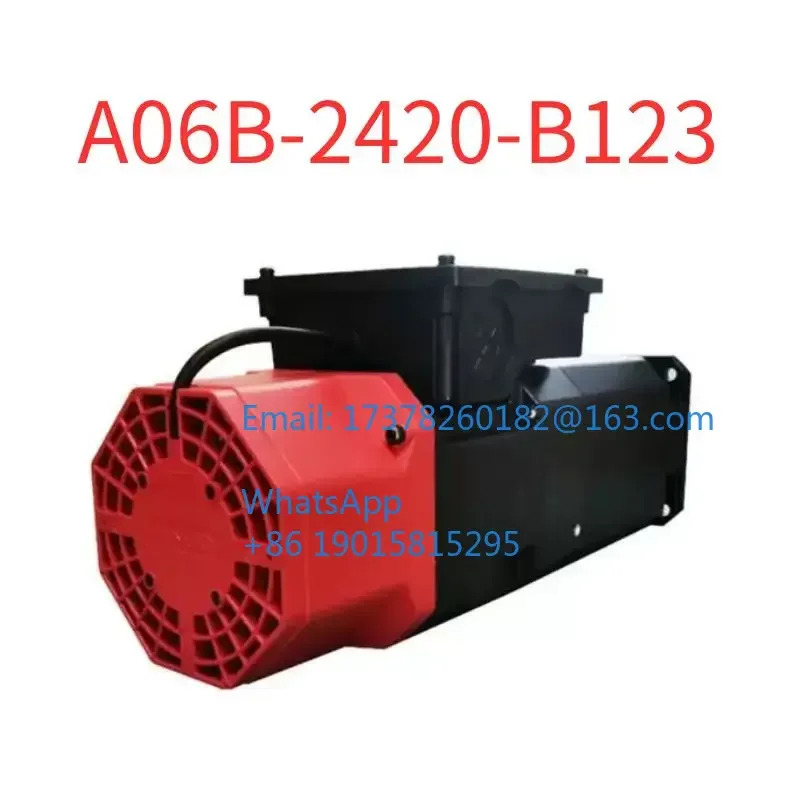 오리지널 A06B-2420-B123 스핀들 모터