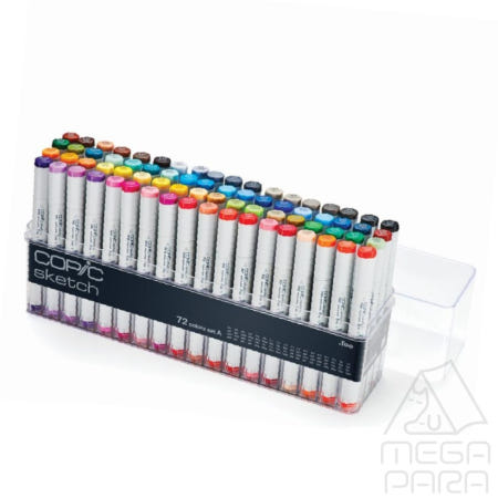 상세참조 코픽 스케치 마카 72색 A세트 마카펜세트 일러스트펜