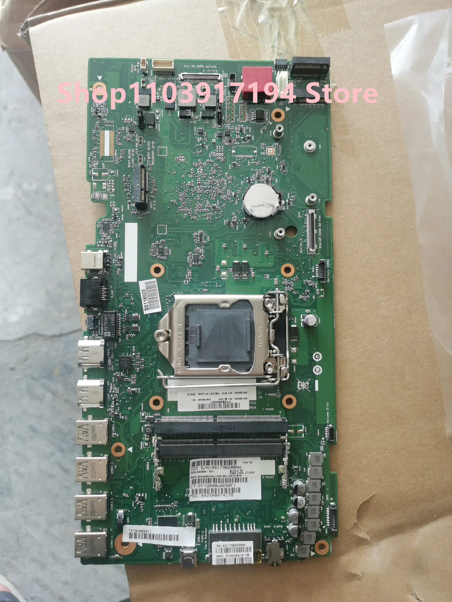 hp호환 ENVY AIO 34-b 마더보드 900464-601