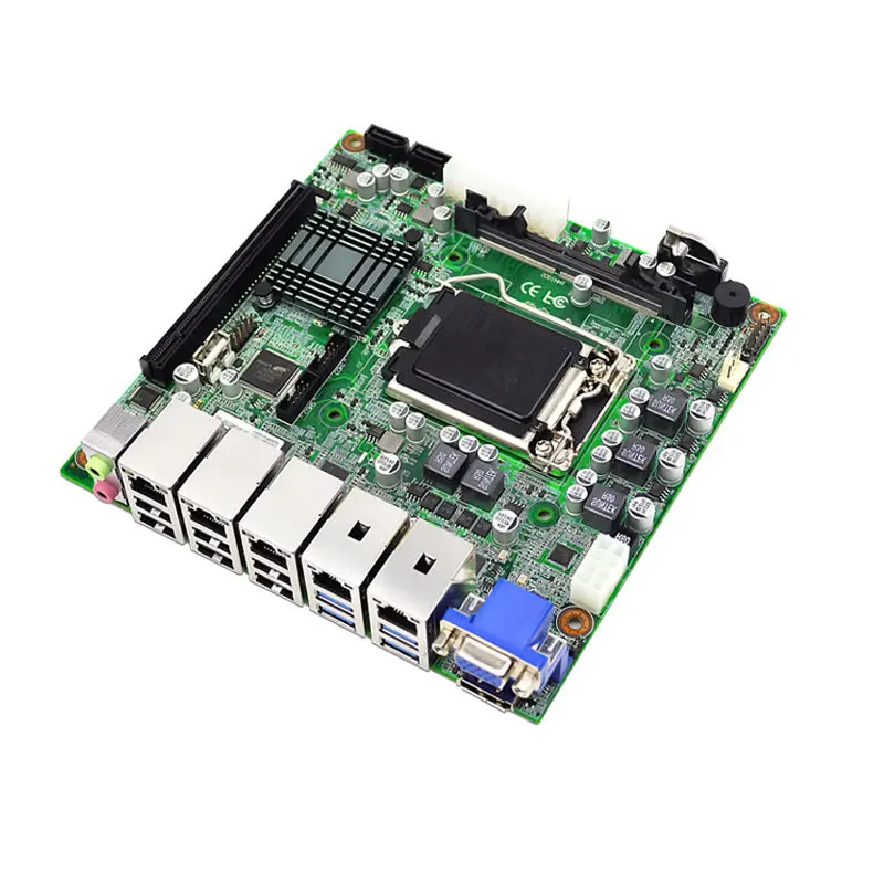 adipcom 7590 마더보드LGA 1151 다네트워크 포트를 갖춘 Vision 전산업보드 대/대 데스크탑 CP 지원